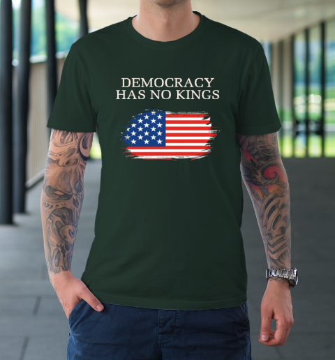 Democracy Has No Kings Anti Trump T-Shirt 3