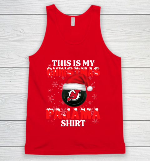 New Jersey Devils This Is My Christmas Pajama Shirt NHL Tank Top 5
