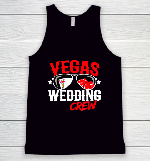 Las Vegas Wedding Party  Married in Vegas Tank Top
