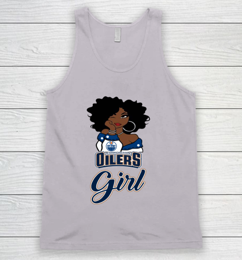 Edmonton Oilers Girl NHL Tank Top 4