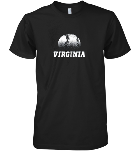Virginia Baseball State Pride Team Sport Premium Men's T-Shirt