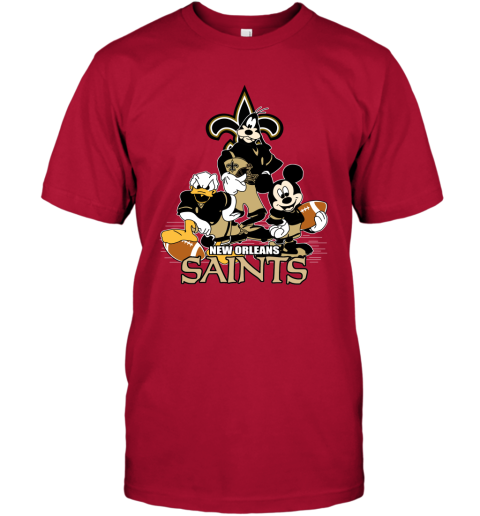 I Love The Saints Mickey Mouse New Orleans Saints T-Shirt - T-shirts Low  Price