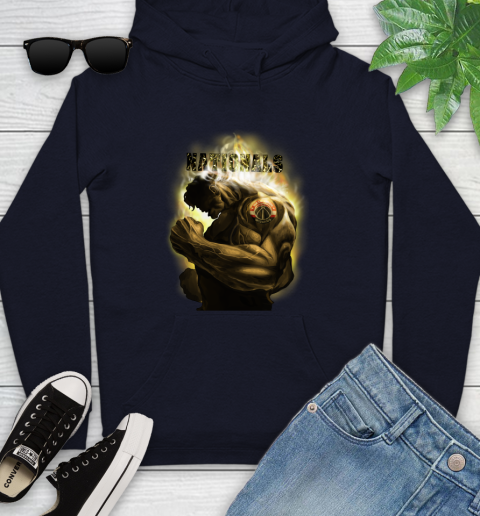 Washington Wizards NBA Basketball Hulk Marvel Avengers Sports Youth Hoodie 3