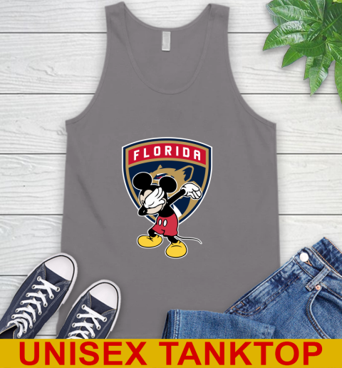Florida Panthers NHL Hockey Dabbing Mickey Disney Sports Tank Top 7