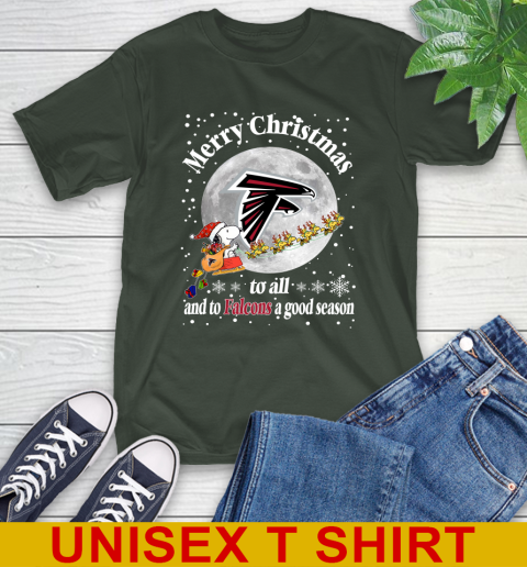 Atlanta Falcons Merry Christmas To All And ToF alcons A Good Season NFL Football Sports T-Shirt 6