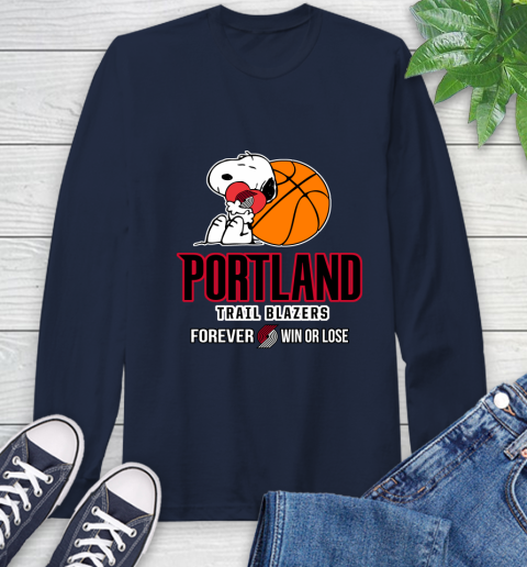 NBA The Peanuts Movie Snoopy Forever Win Or Lose Basketball Portland Trail Blazers_000 61