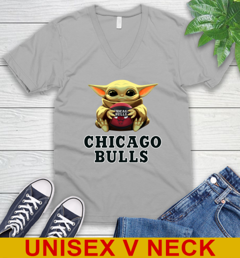 NBA Basketball Chicago Bulls Star Wars Baby Yoda Shirt 52