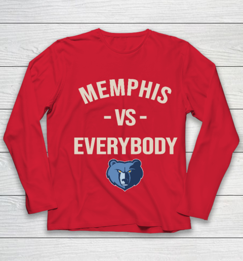 Memphis Grizzlies Vs Everybody Youth Long Sleeve 8