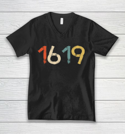 1619 Project Retro V-Neck T-Shirt