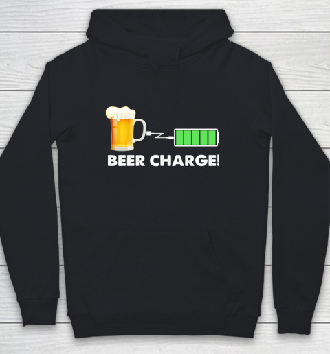Beer Lover Funny Shirt Beer Charge Youth Hoodie