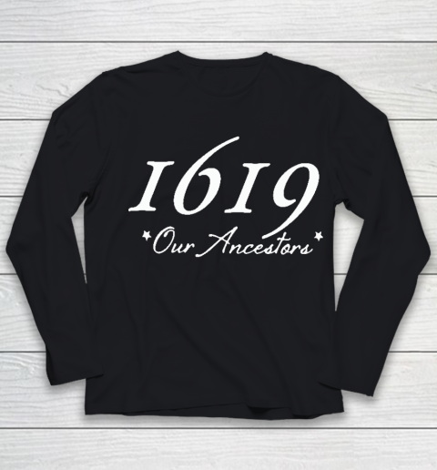 1619 Our Ancestors Youth Long Sleeve