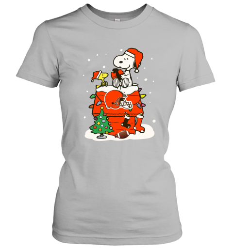 Womens Cleveland Browns Hoodie 3D Magnificent Snoopy Christmas Browns Gift  - Personalized Gifts: Family, Sports, Occasions, Trending