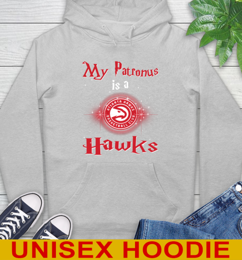 NBA Basketball Harry Potter My Patronus Is A Atlanta Hawks Hoodie 6