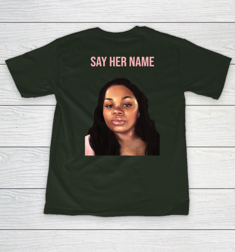 Arrest the cops who killed Breonna Taylor- Say Her Name Women's T-Shirt 14