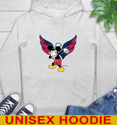 Washington Capitals NHL Hockey Dabbing Mickey Disney Sports Hoodie