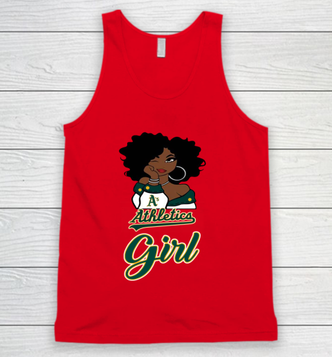 Oakland Athleticss Girl MLB Tank Top 6