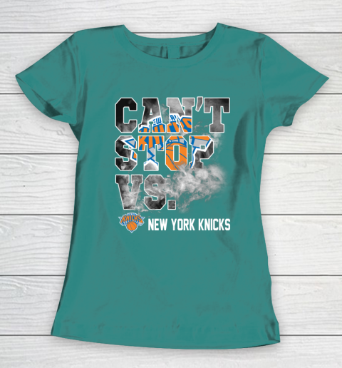 NBA New York Knicks Basketball Can't Stop Vs Women's T-Shirt 10