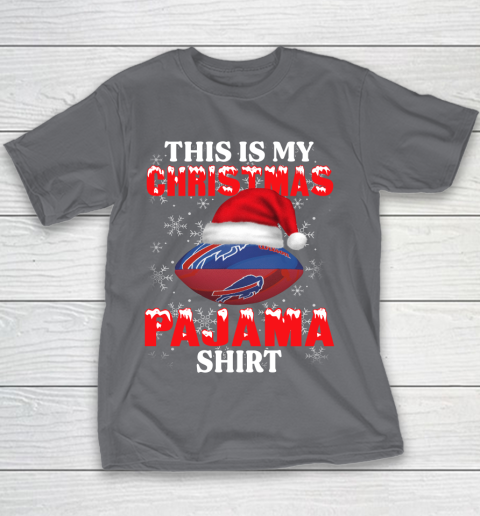 Buffalo Bills This Is My Christmas Pajama Shirt NFL Youth T-Shirt 5