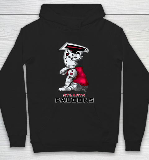NFL Football My Cat Loves Atlanta Falcons Hoodie