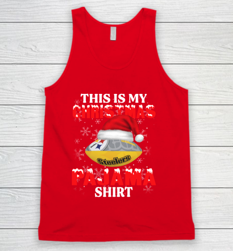 Pittsburgh Steelers This Is My Christmas Pajama Shirt NFL Tank Top 5