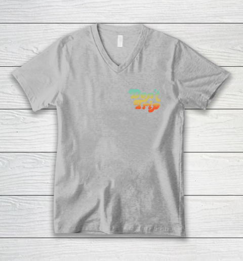 Dont Trip Vote Shirt - Harry Styles Vote (print in front and back) V-Neck T-Shirt 2