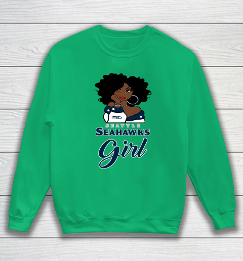 Seattle Seahawks Girl NFL Sweatshirt 6