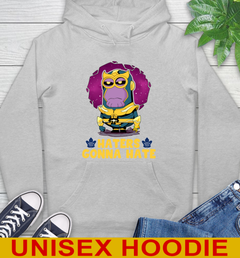 NHL Hockey Toronto Maple Leafs Haters Gonna Hate Thanos Minion Marvel Shirt Hoodie 6