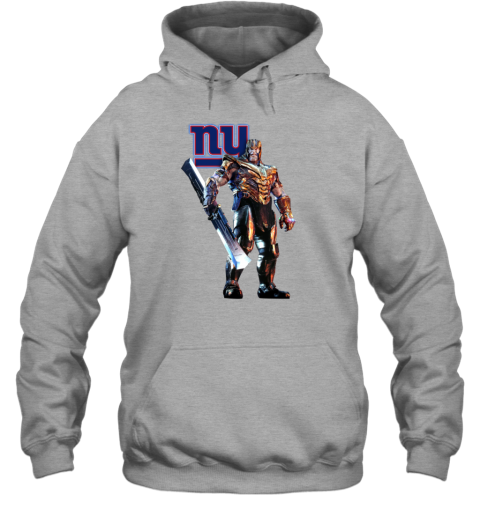 NFL Thanos Marvel Avengers Endgame Football New York Giants Youth Hoodie -  Rookbrand