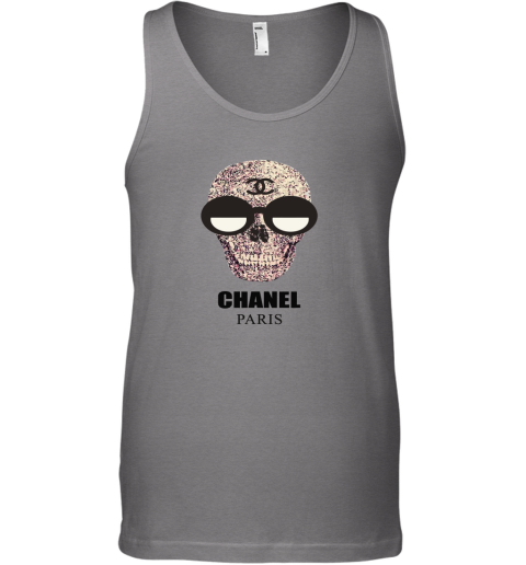 Chanel Fashion Skull Logo Tank Top