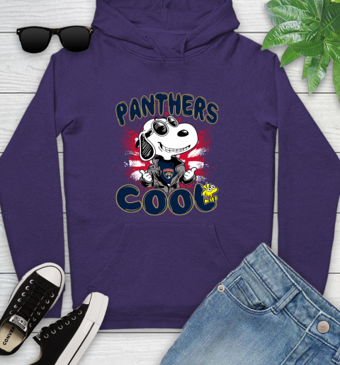 NHL Hockey Florida Panthers Cool Snoopy Shirt Youth Hoodie 5