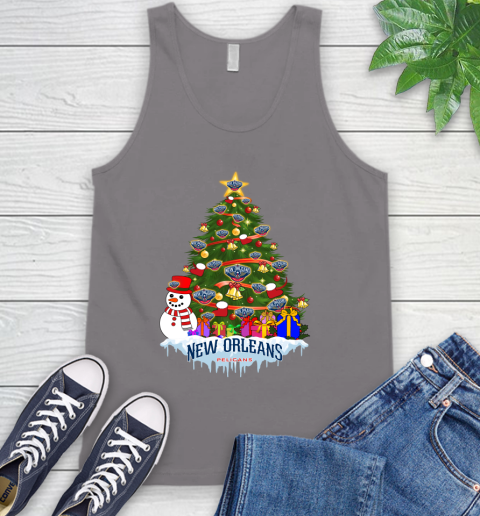 New Orleans Pelicans Merry Christmas NBA Basketball Sports Tank Top 7