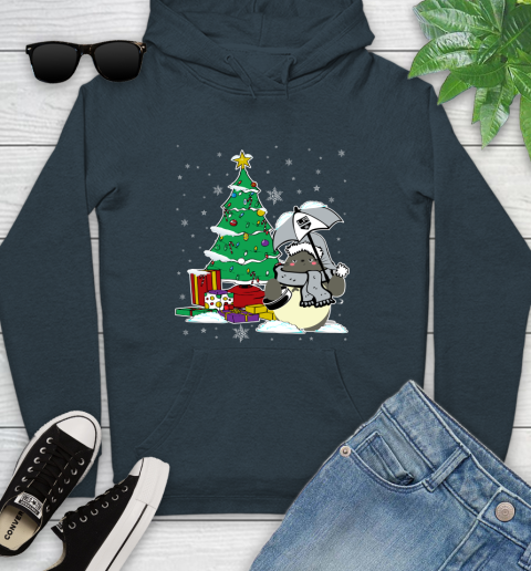 Los Angeles Kings NHL Hockey Cute Tonari No Totoro Christmas Sports Youth Hoodie 10