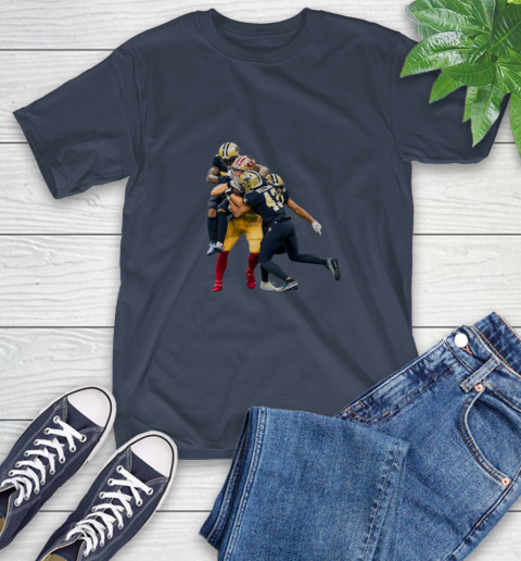 Sprint Football San Francisco 49ers And New Orleans Saints Shirts 4