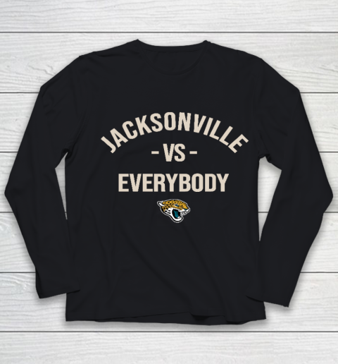 Jacksonville Jaguars Vs Everybody Youth Long Sleeve