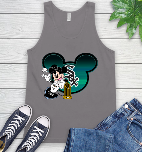 MLB Chicago White Sox The Commissioner's Trophy Mickey Mouse Disney Tank Top 7