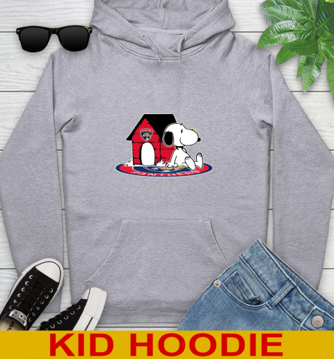 NHL Hockey Florida Panthers Snoopy The Peanuts Movie Shirt Youth Hoodie 6