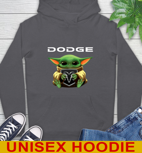 Star Wars Baby Yoda Hugs Dodge Car Shirt 19