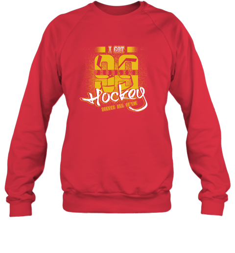 I Got 99 Problems Hockey Solves All Of'em Sweatshirt 6 I Got 99 Problems Hockey Solves All Of'em Sweatshirt - Image 6