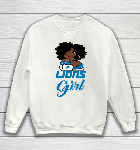 Detroit Lions Girl NFL Sweatshirt 2
