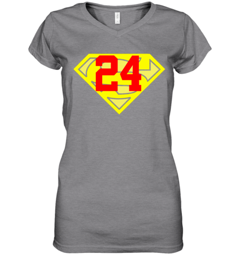 v neck superman t shirt