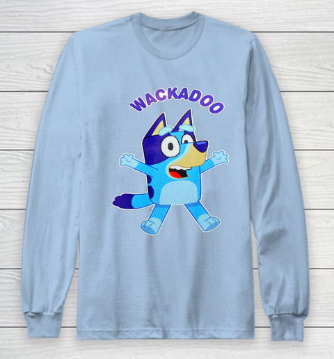 Wackadoo Blueys Love Fathers Day Gift Long Sleeve T-Shirt 5