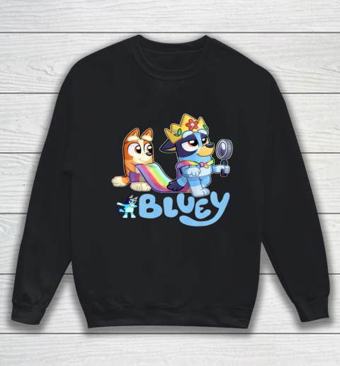 Fathers Blueys Dad Mum Love Sweatshirt