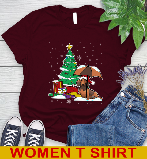 Dachshund Christmas Dog Lovers Shirts 90