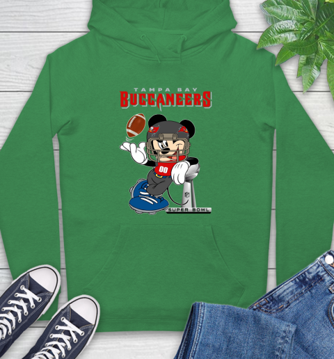 NFL Tampa Bay Buccaneers Mickey Mouse Disney Super Bowl Football T Shirt Hoodie 8