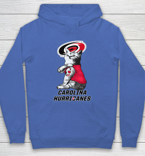 NHL My Cat Loves Carolina Hurricanes Hockey Hoodie 6