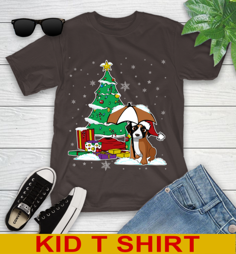 Boxer Christmas Dog Lovers Shirts 102