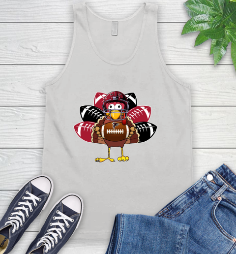 Atlanta Falcons Turkey Thanksgiving Day Tank Top