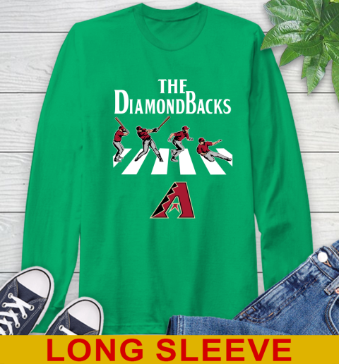 MLB Baseball Arizona Diamondbacks The Beatles Rock Band Shirt Long Sleeve T-Shirt 8
