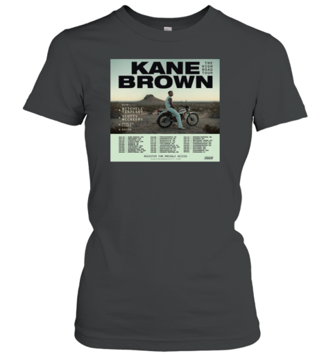 Kane Brown The High Road 2025 Tour Women's T-Shirt