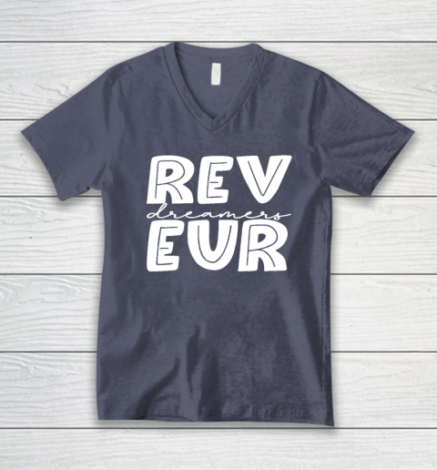 Reveur House of Dreamers, RCA Houses, Dreamer School Spirit V-Neck T-Shirt 6